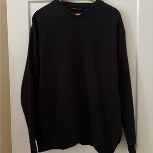 Greg Norman Play Dry Black Long Sleeve Pullover – Size L